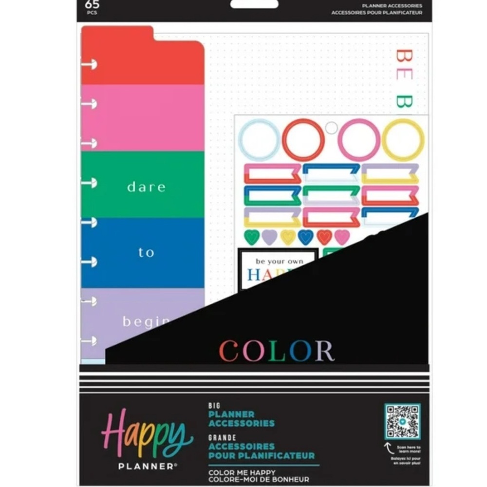 Happy Planner Colorful Big Planner Accessories